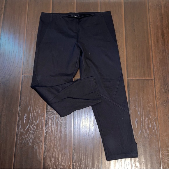 Dkny Pants - DKNY Pull On Black career pants women’s size XL